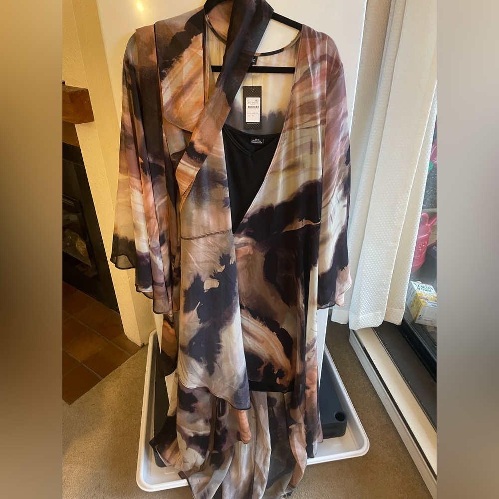 BNWT City Chic size M (18) maxi wrap dress